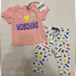 Baby matching set baby Moschino girl bear 3/6 months
